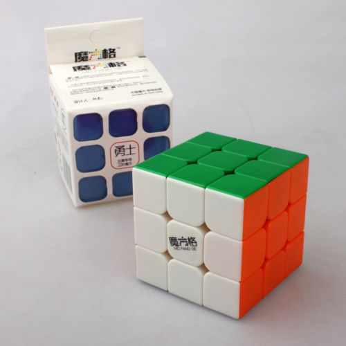 ο QiYi  3  3 Stickerless 3x3x3  ť   â 3  3 ӵ ť/New QiYi Warrior 3x3 Stickerless 3x3x3 Magic Cube Mo Fang Ge 3x3 Speed Cube